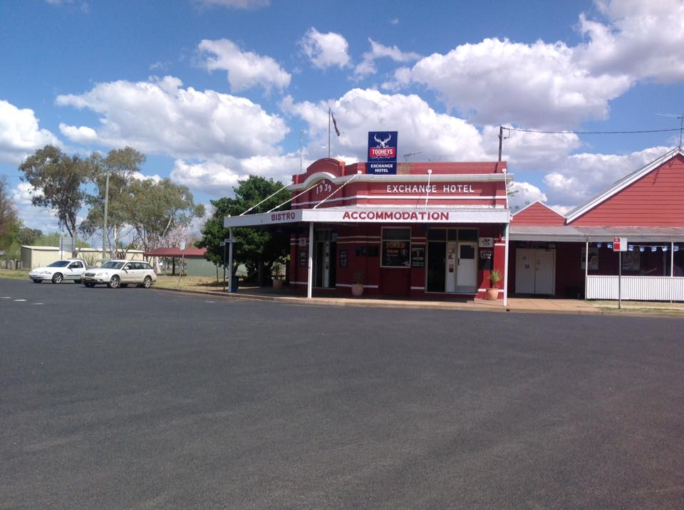 Binnaway exchange H Bruce Bloodworth