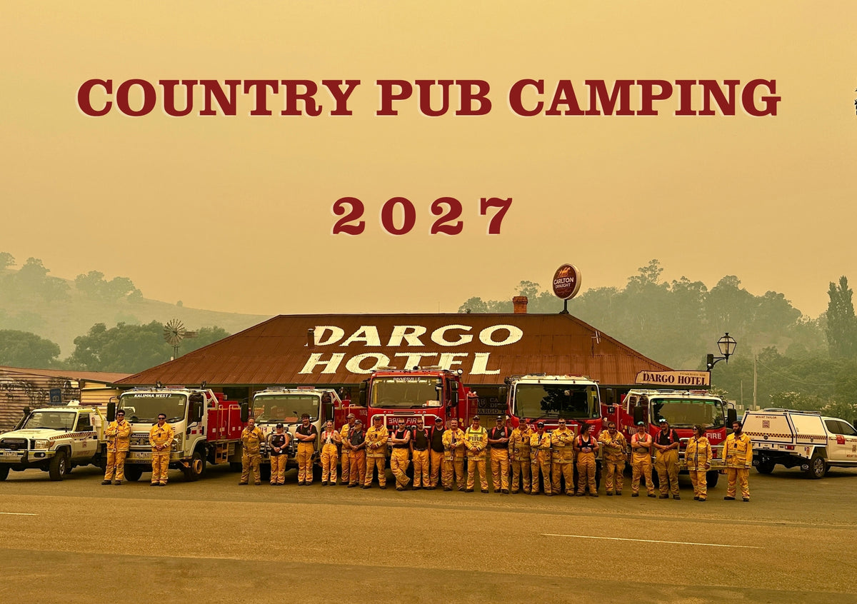 Pre-Order:  A4 + A5 2027 COUNTRY PUB CAMPING CALENDAR BUNDLE